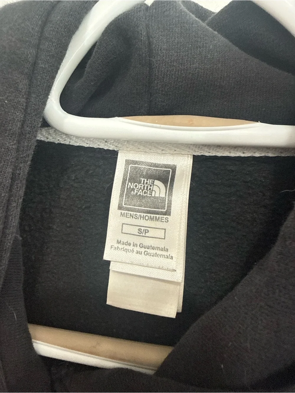 The North Face Men’s Black Fleece Pullover Hoodie Logo Small NWOT